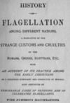 Electronic book History of Flagellation