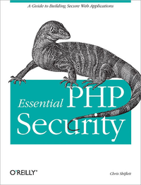 Livre numérique Essential PHP Security