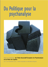 E-Book Du Politique pour la psychanalyse