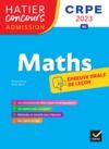 Livre numérique Mathématiques - CRPE 2023 - Epreuve orale d'admission