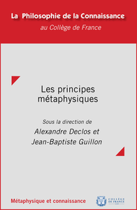 Libro electrónico Les principes métaphysiques