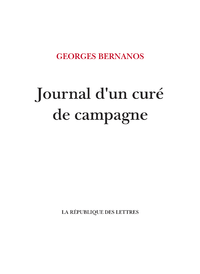 Electronic book Journal d'un curé de campagne