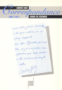 Livre numérique André Gide & Henri de Régnier