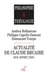 Libro electrónico Actualité de Claude Bruaire - Don, esprit, Dieu