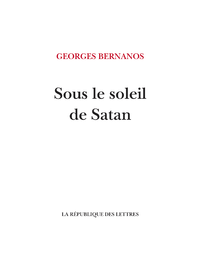 Electronic book Sous le soleil de Satan