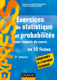 Livre numérique Exercices de statistique et probabilités - 3e éd.