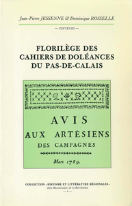 Livre numérique Florilège des Cahiers de doléances du Pas-de-Calais