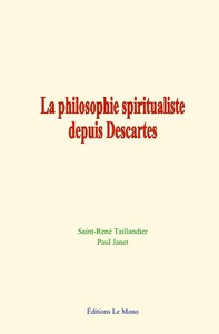 E-Book La philosophie spiritualiste depuis Descartes