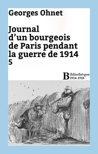 Livro digital Journal d'un bourgeois de Paris pendant la guerre de 1914 - 5