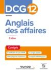Livre numérique DCG 12 - Anglais des affaires - Corrigés - 2e éd.