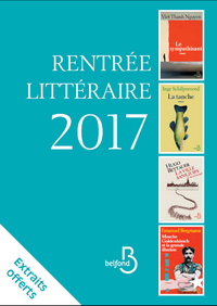 Livre numérique Rentrée littéraire Belfond Etranger 2017 (extraits gratuits)