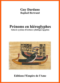 Livre numérique Prénoms en hiéroglyphes A à H