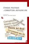Livro digital Éthique, politique et corruption au Royaume-Uni