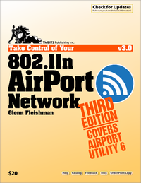 Livre numérique Take Control of Your 802.11n AirPort Network