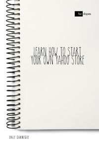 Electronic book Learn How to Start Your Own Yahoo Store