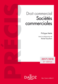 Livre numérique Droit commercial. Sociétés commerciales. Édition 2018