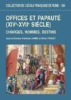 Livro digital Offices et papauté (XIVe-XVIIe siècle)