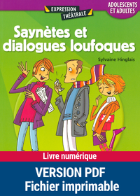Livre numérique Saynètes et dialogues loufoques