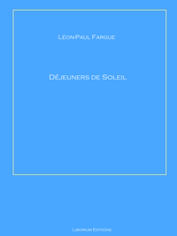 Electronic book Déjeuners de Soleil