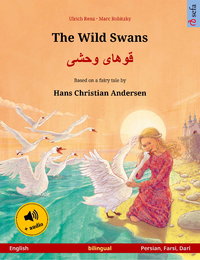 Electronic book The Wild Swans – قوهای وحشی (English – Persian, Farsi, Dari)
