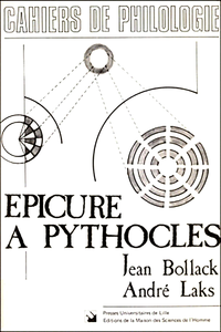 Livre numérique Épicure à Pythoclès