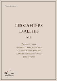 Livre numérique Les Cahiers d'Allhis n°1
