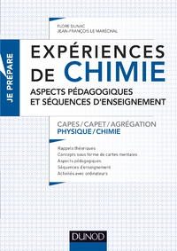 Libro electrónico Expériences de chimie - Aspects pédagogiques et séquences d'enseignement - Capes/Agrégation