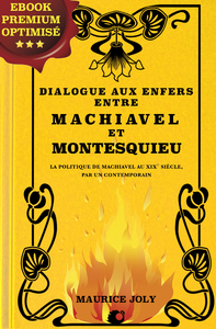 Livre numérique Dialogue aux enfers entre Machiavel et Montesquieu