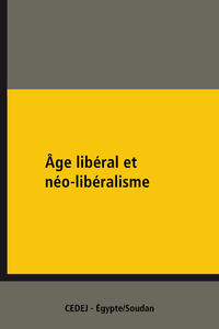 Livre numérique Âge libéral et néo-libéralisme