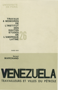 Livre numérique Vénézuéla : travailleurs et villes du pétrole