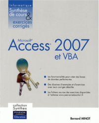 Livre numérique Access 2007 et VBA