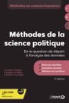 Livre numérique Méthodes de la science politique : De la question de départ à l'analyse des données