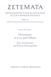 Libro electrónico Uncertainty in Livy and Velleius