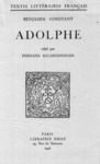 Electronic book Adolphe
