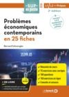 Livre numérique Problèmes économiques contemporains en 25 fiches
