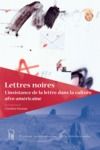 Electronic book Lettres noires