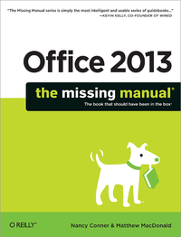 Livre numérique Office 2013: The Missing Manual