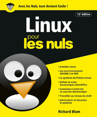 Livre numérique Linux pour les Nuls, 12ème éd