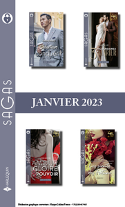 E-Book Pack mensuel Sagas - 12 romans (Janvier 2023)