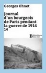 Livre numérique Journal d'un bourgeois de Paris pendant la guerre de 1914 - 14