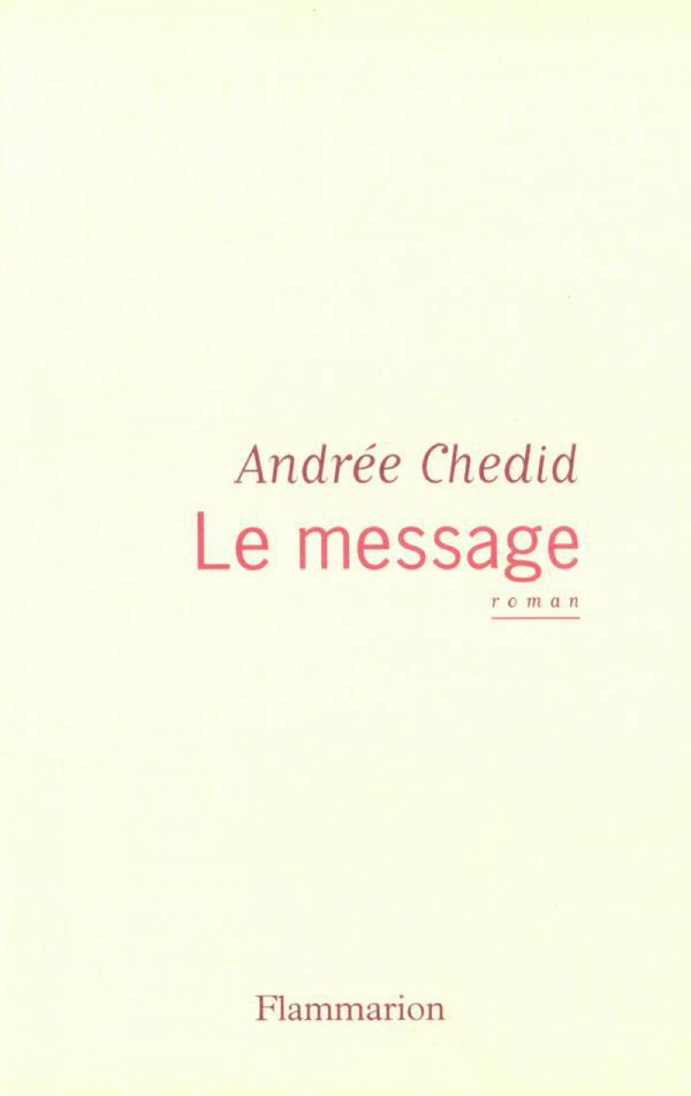 Le Message Andrée Chedid Analyse Des Personnages
