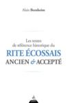 Libro electrónico Les textes de référence historique du Rite Écossais Ancien et Accepté
