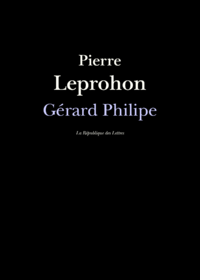 Livre numérique Gérard Philipe