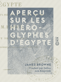 Livre numérique Aperçu sur les hiéroglyphes d'Égypte
