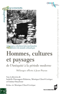 Livre numérique Hommes, cultures et paysages de l'Antiquité à la période moderne