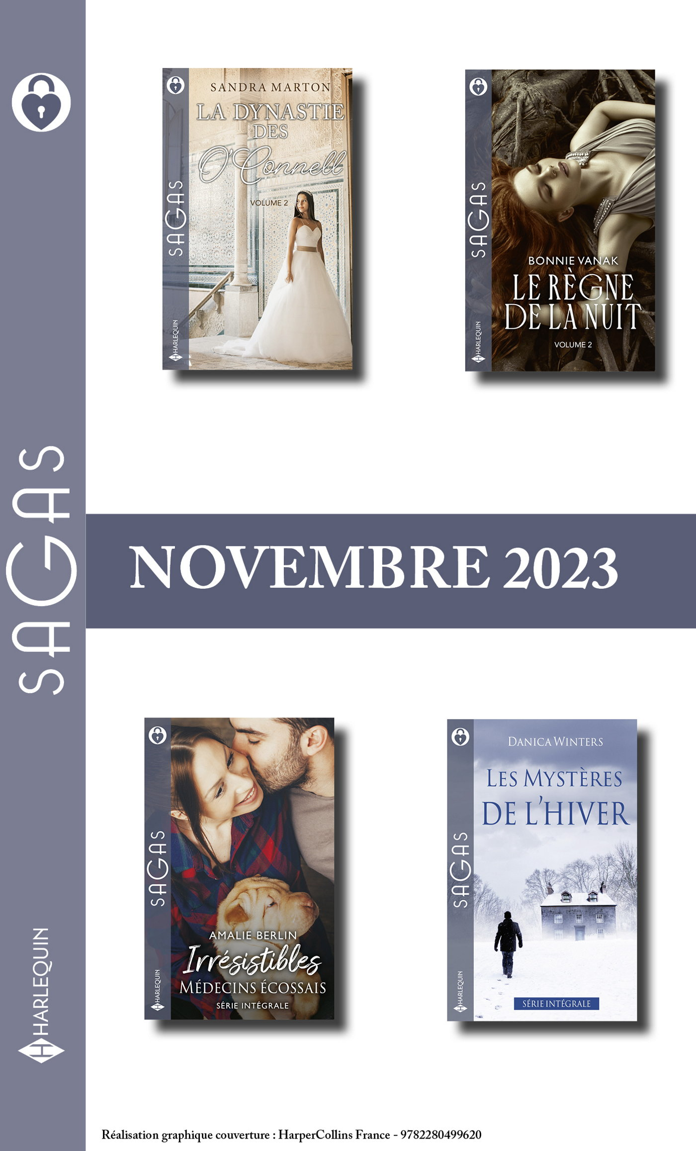 Ebook Pack mensuel Sagas - 10 romans (Novembre 2023) par Collectif