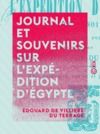 Libro electrónico Journal et souvenirs sur l'expédition d'Égypte