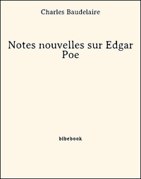 Livre numérique Notes nouvelles sur Edgar Poe