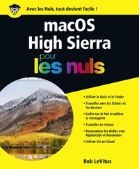 Livre numérique macOS High Sierra pour les Nuls grand format