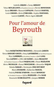 Livro digital Pour l'amour de Beyrouth